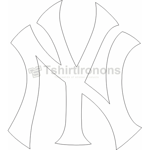 New York Yankees T-shirts Iron On Transfers N1783 - Click Image to Close